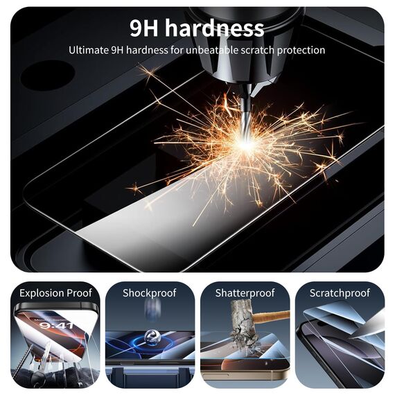 3 Stück Schutzfolie für Samsung Galaxy S22/S23, Panzer Schutz Glas Folie Displayschutz, gehärtete Glasfolie, Panzerfolie Schutzglas, 9H Härte Displayschutzfolie, HD Klar, Anti- Kratzer