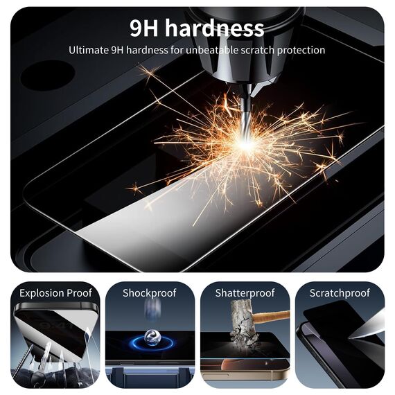 3 Stück Schutzfolie für Samsung Galaxy A51/A52/A52S/A53, Panzer Schutz Glas Folie Displayschutz, gehärtete Glasfolie, Panzerfolie Schutzglas, 9H Härte Displayschutzfolie, HD Klar, Anti- Kratzer