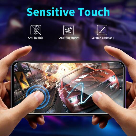 Lutree für Samsung Galaxy A37 5G für Panzerglas Schutzfolie, 3+3 Stück Schutzglas + Kameraschutz Folie, 9H Härte HD Anti- Kratzer Bläschenfrei Displayfolie Displayschutz