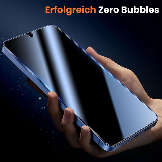 UniqueMe für Samsung Galaxy S25 für Panzerglas - [Full Screen Displayschutz] Schutzfolie für Samsung Galaxy S25 Schutzglas,Auto Installation,2 Stück