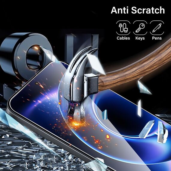 Yenwen Schutzfolie für Xiaomi 17 Ultra 5G, 3 Stück Panzerglas mit 3 Kameraschutz, 9H Härte Schutzglas Telefonfolie mit Rahmen