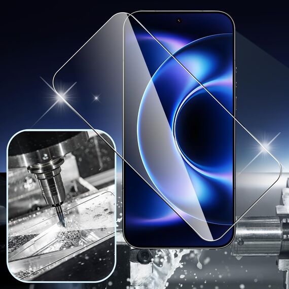 Yenwen Schutzfolie für Xiaomi 17 Ultra 5G, 3 Stück Panzerglas mit 3 Kameraschutz, 9H Härte Schutzglas Telefonfolie mit Rahmen