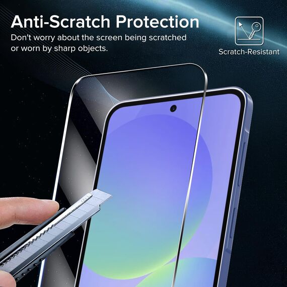 ivoler 3 Stück Schutzfolie für Samsung Galaxy A57 5G, Schutz mit Einfaches Installationswerkzeug, 9H Härte, HD Klar, Anti-Kratz, Anti-Bläschen, Anti-Stoßfest