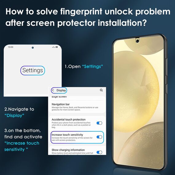 ivoler 2+2 Stück Schutz Glas für Samsung Galaxy S24 5G, 2 Stücke Schutzfolie Mit 2 Stück Kameraschutz, 9H Härte, Anti-Kratz, Anti-Bläschen, HD Klar