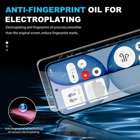 FDHYFGDY Schutzfolie für Nothing Phone 4a für Panzerglas, 2+2 Stück Kameraschutz und Glasschutzfolie,9H Härte, Anti-Bläschen HD Displayschutz für Nothing Phone 4a