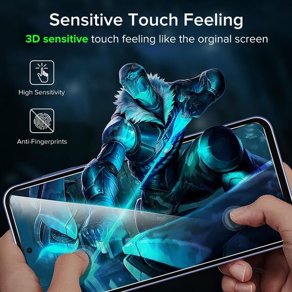 ivoler 3 Stück Schutzfolie für Samsung Galaxy A57 5G, Schutz mit Einfaches Installationswerkzeug, 9H Härte, HD Klar, Anti-Kratz, Anti-Bläschen, Anti-Stoßfest