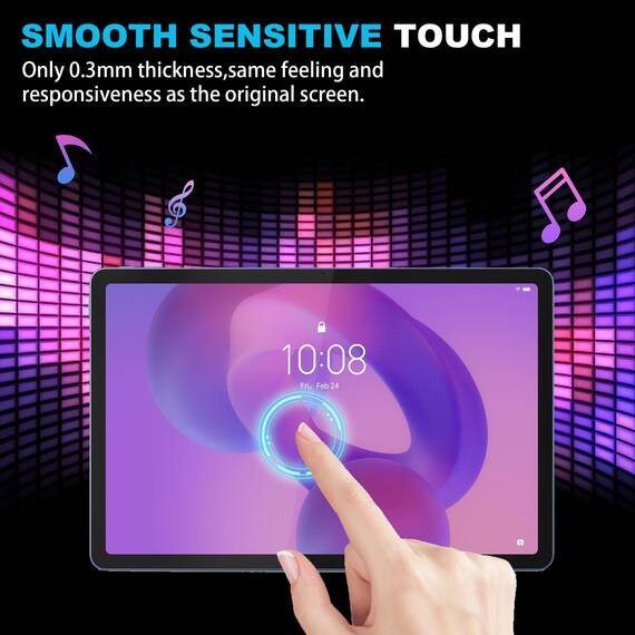 FDHYFGDY 2 Stück Schutzfolie für Lenovo Idea Tab 11" für Panzerglas, Mit 1 Linsenfilm, 9H Härte, Anti-Bläschen HD Displayschutz für Lenovo Idea Tab