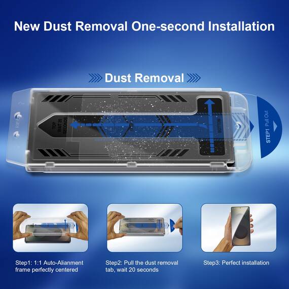 FDHYFGDY 2 Stück Schutzfolie für Samsung Galaxy S26 für Panzerglas, mit 1 Linsenschutz,[Auto-Installation],9H Härte, HD, Keine Blasen, Automatische Staubentfernung