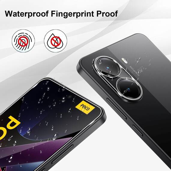 Yenwen Schutzfolie für Xiaomi POCO X7 Pro 5G für Panzerglas, 2 Stück Panzer Schutz Glas mit 2 Stück Kameraschutz für Mi POCO X7 Pro, 9H Härte Schutzglas Anti-Kratzer Handy Folie HD Displayschutz