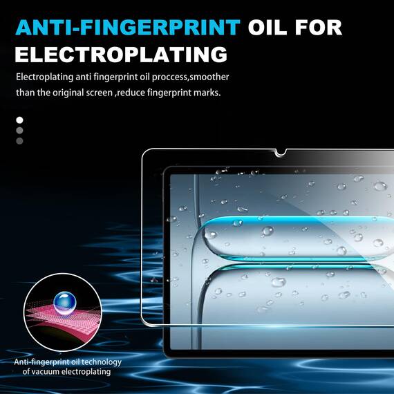 FDHYFGDY 2 Stück Schutzfolie für OnePlus Pad Lite für Panzerglas, 9H Härte, Anti-Bläschen HD Displayschutz für OnePlus Pad Lite
