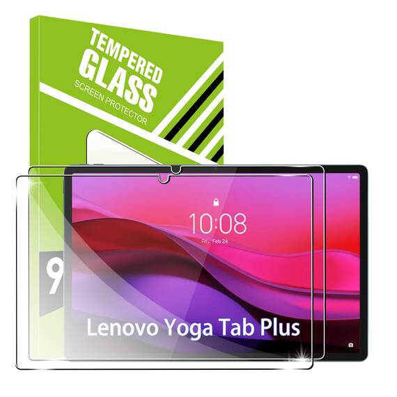 FDHYFGDY 2 Stück Schutzfolie für Lenovo Idea Tab Pro 12.7” Panzerglas, Kratzfest, blasenfrei, Härtegrad 9H, HD Displayschutzfolie Screen Protector
