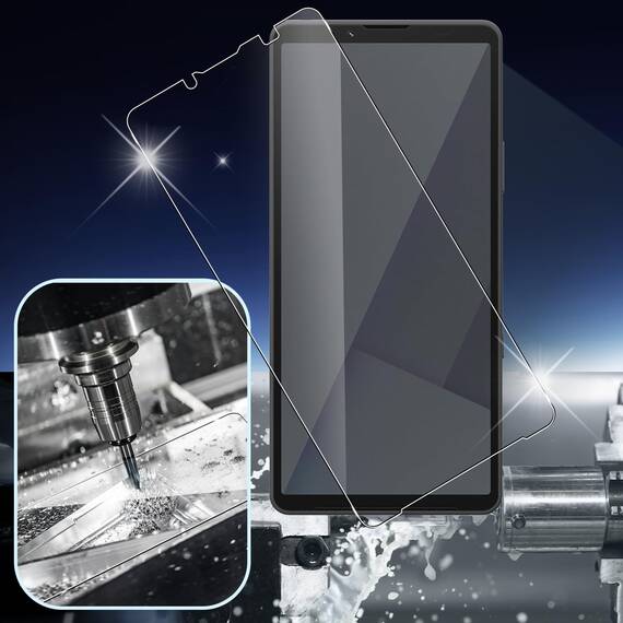 Yenwen Schutzfolie für Sony Xperia 10 VII für Panzerglas, 2 Stück Displayschutz mit 2 Stück Kameraschutz, 9H Härte Schutzglas Handy Folie HD Klar Panzer Schutz Glas