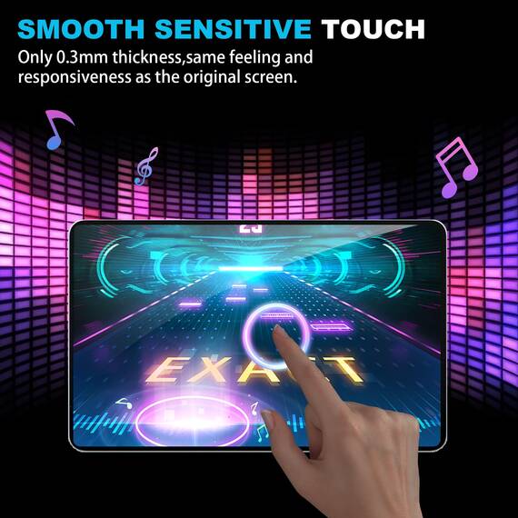 FDHYFGDY 2 Stück Schutzfolie für TECLAST T60 Plus/ODEA A12 Tablet 12 Zoll Panzerglas, Kratzfest, blasenfrei, Härtegrad 9H, HD Displayschutzfolie Screen Protector