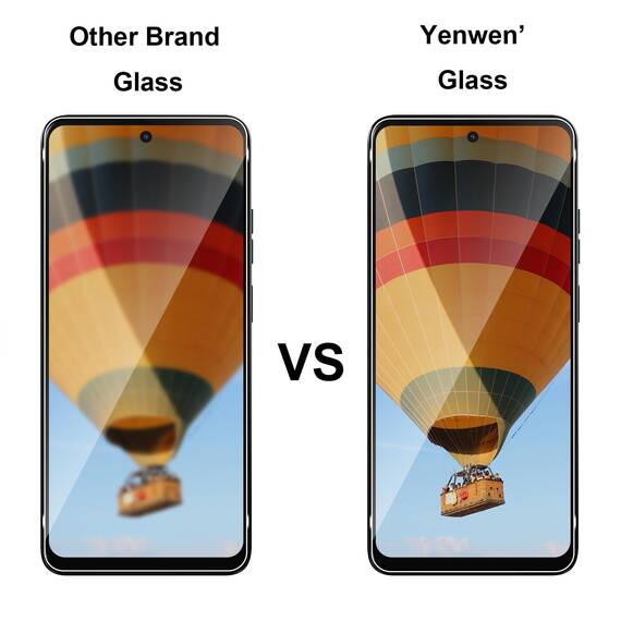 Yenwen Schutzfolie für Motorola Moto G05 für Panzerglas, 2 Stück Displayschutz mit 2 Stück Kameraschutz, 9H Härte Schutzglas Anti-Kratzer Glas Handy Folie Panzer Schutz Glas