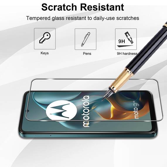 Yenwen Schutzfolie für Motorola Moto G05 für Panzerglas, 2 Stück Displayschutz mit 2 Stück Kameraschutz, 9H Härte Schutzglas Anti-Kratzer Glas Handy Folie Panzer Schutz Glas