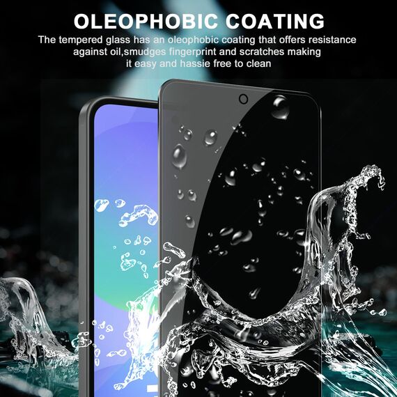 Lutree für Panzerglas für Samsung Galaxy A36 5G Sichtschutz Schutzfolie, 2+1 Stück Anti-Spähen Schutzglas + Kameraschutz Folie, 9H Härte HD Anti- Kratzer Privacy Anti-Spy Displayschutz