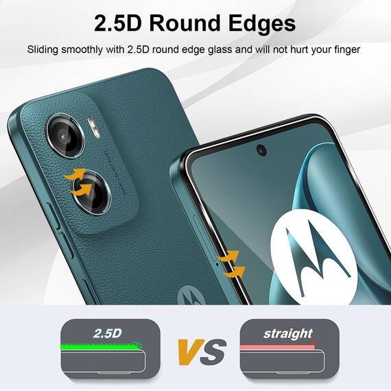Yenwen Schutzfolie für Motorola Moto G05 für Panzerglas, 2 Stück Displayschutz mit 2 Stück Kameraschutz, 9H Härte Schutzglas Anti-Kratzer Glas Handy Folie Panzer Schutz Glas