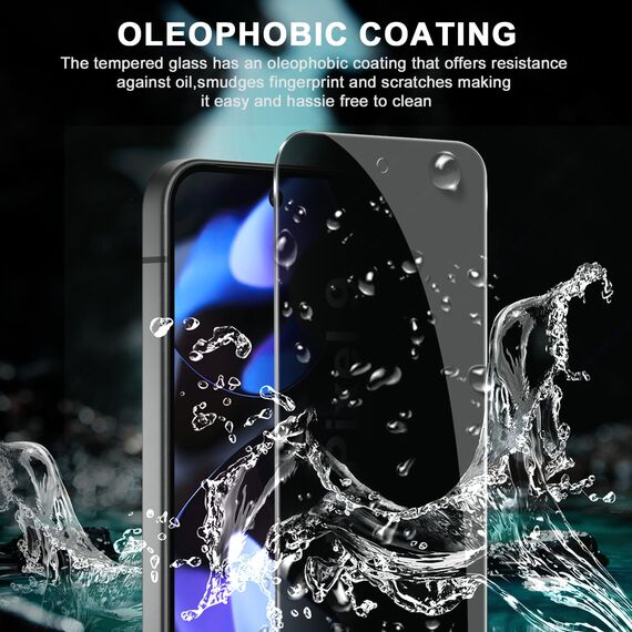 Lutree für Panzerglas für Google Pixel 9 Sichtschutz Schutzfolie, 2+2 Stück Anti-Spähen Schutzglas + Kameraschutz Folie (Schwarz), 9H Härte HD Anti- Kratzer Privacy Anti-Spy Displayschutz