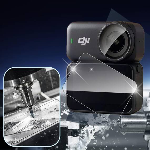 Yenwen Schutzfolie für DJI Osmo Nano für Panzerglas, 3 Stück Displayschutz mit 2 Stück Kameraschutz, 9H Härte Schutzglas Folie HD Klar Panzer Schutz Glas