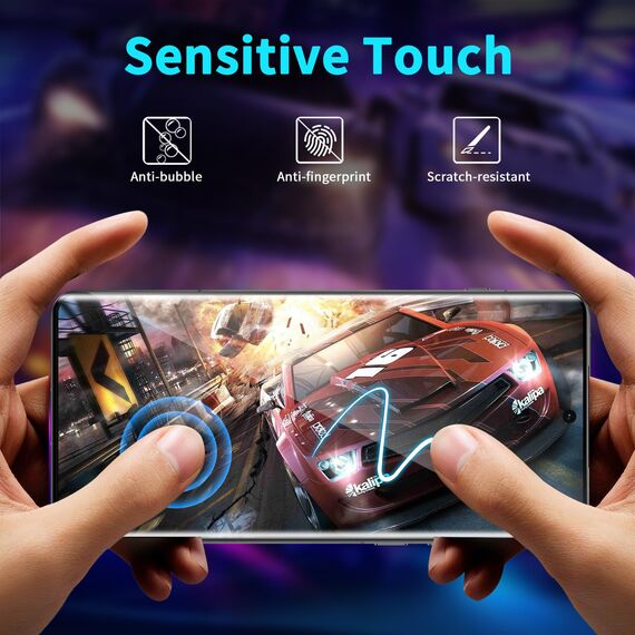 Lutree für Panzerglas für OnePlus 13 Schutzfolie, 2+2 Stück Schutzglas + Kameraschutz Folie (Schwarz), 9H Härte HD Displayschutz Anti- Kratzer Bläschenfrei Displayfolie