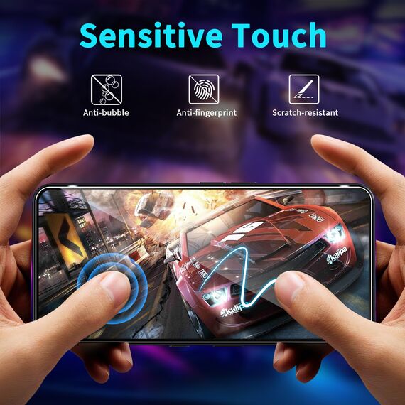 Lutree für Nothing Phone 3a für Panzerglas Schutzfolie, 2+2 Stück Schutzglas + Kameraschutz Folie, 9H Härte HD Displayschutz Bläschenfrei Anti- Kratzer Displayfolie für Nothing Phone (3a)