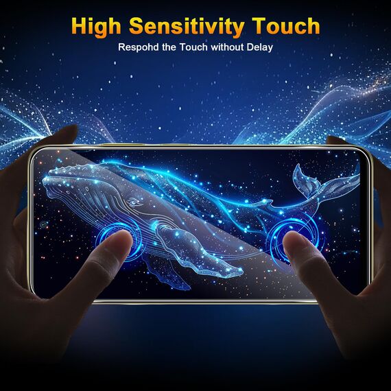 Yenwen Schutzfolie für Xiaomi Poco M4 Pro 4G 6.43” Schutz Glas, 3 Stück Panzer Schutz Glas mit 3 Stück Kameraschutz, 9H Härte Folie Anti- Kratzer Schutzglas HD Klar Displayschutzfolie