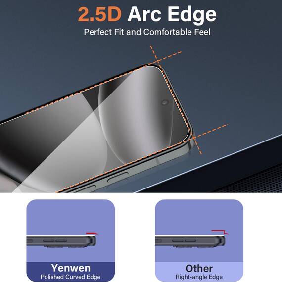 Yenwen Displayschutz für Google Pixel 10 Pro für Panzerglas, 3 Stück 9H Schutzfolie mit 3 Stück Kameraschutz Glas, HD Kratzfest Folie, Displayschuzfolie Screen Protector mit Montagerahmen