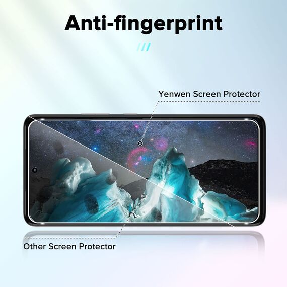 Yenwen Schutzfolie für Motorola Moto G72 Panzer Schutz Glas, 9H Härte Displayschutzfolie, Anti- Kratzer Schutzglas Ultra-klar Glas Folie - 3 Stück