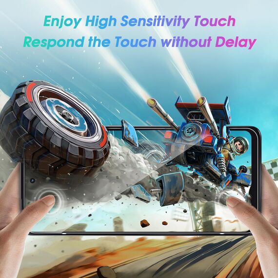 Yenwen Schutzfolie für Motorola Moto G24 für Panzerglas, 2 Stück Panzer Schutz Glas 9H Härte Schutzglas Anti-Kratzer Glas Handy Folie HD Klar Displayschutz