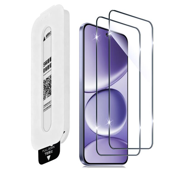 Aerku 2 Stück Schutzfolie für Xiaomi Redmi Note 15 Pro 5G für Panzerglas, 0.33mm Ultra-Klar Folie, Blasenfreie Auto Montage Displayschutz Schutzglas, 9H Härte Anti-Kratzen Displayschutzfolie