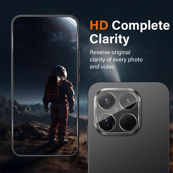 Aerku Schutzfolie für Xiaomi 15T für Panzerglas, 3 Stück 9H Härte Folie und 2 Stück Ultra-Klar Kameraschutz, 0.33mm Anti-Kratzen Displayschutz, Anti-Bläschen Schutzglas Displayschutzfolie