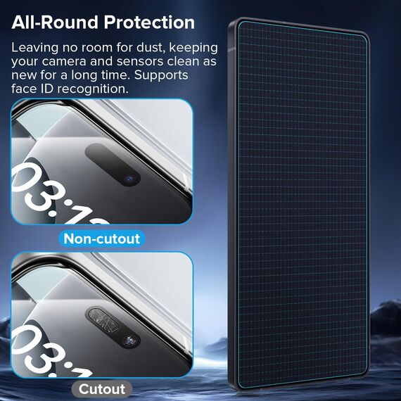 Aerku 2 Stück Schutzfolie für Samsung Galaxy S26 Ultra 5G für Panzerglas, 0.33mm Ultra-Klar Folie, Blasenfreie Auto Montage Displayschutz Schutzglas, 9H Härte Anti-Kratzen Displayschutzfolie