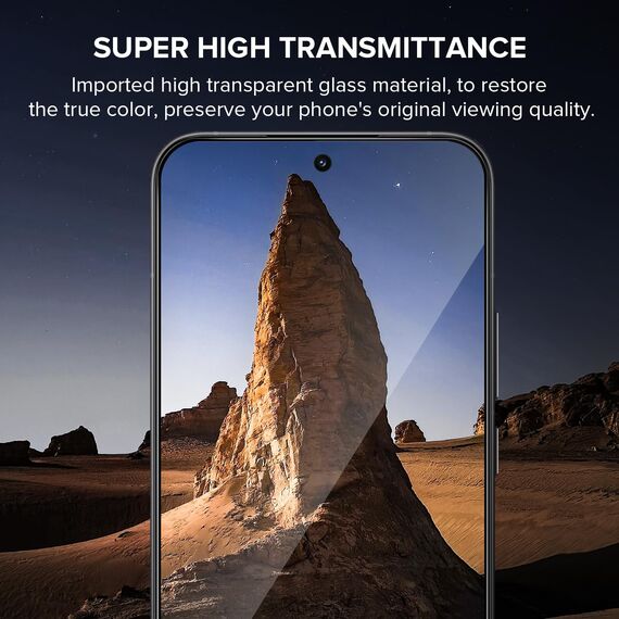 Aerku 2 Stück Schutzfolie für Xiaomi 15T Pro/Xiaomi 15T für Panzerglas, 0.33mm Ultra-Klar Folie, 0 Blasen Auto Montage Displayschutz Schutzglas, 9H Härte Anti-Kratzen Displayschutzfolie