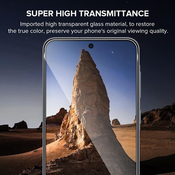Aerku 2 Stück Schutzfolie für Samsung Galaxy A56 5G für Panzerglas, [Auto-Installation] 0.33mm Ultra-Klar Folie, 9H Härte Displayschutzfolie, Anti-Bläschen Anti-Kratzen Schutzglas