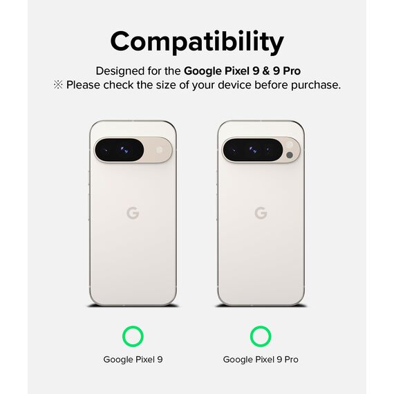 Ringke Easy Slide Glass [2 Stück] Kompatibel mit Google Pixel 9 Pro / 9 Panzerglas Schutzfolie mit Installationstool, HD-Qualität 9H Härte Gehärtetes Glas Displayschutz