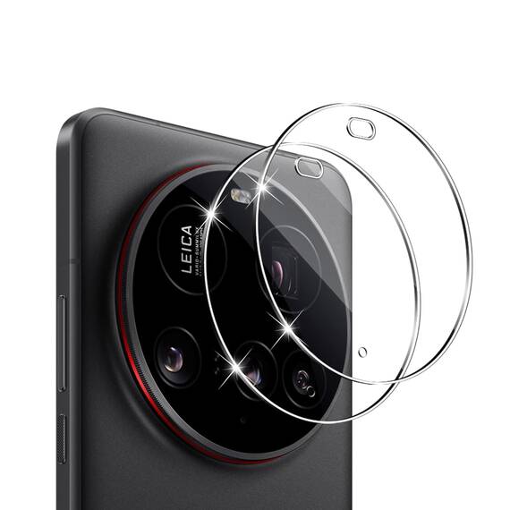 GEEMEE für Xiaomi 15 Ultra Kameraschutz für Panzerglas Schutzfolie, 2 Stück 9H Härte HD-Klare Anti- Kratzer Kamera Displayschutz, 2.5D Blasenfrei Folie Gehärtetes Glas Folie