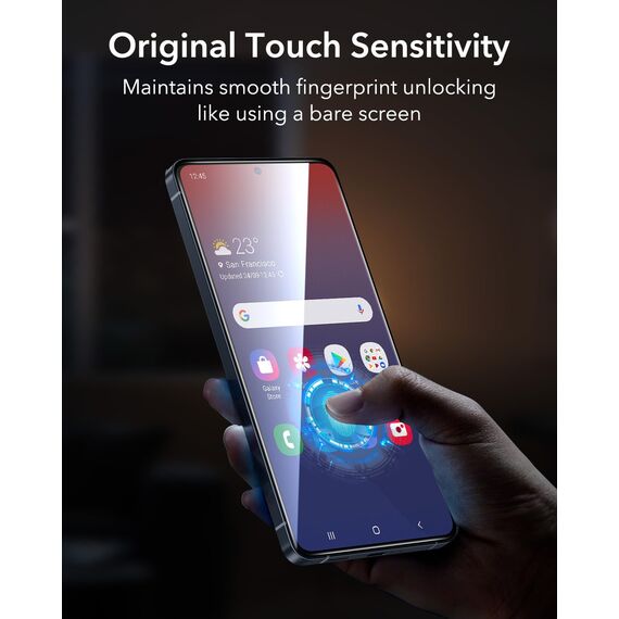 ESR für Samsung Galaxy S26 Ultra für Panzerglas von Corning [3 Sekunden Schnellinstallation], 9H+ Glas Displayschutz Militärstandard Bruchsicher Extrem Robust mit einfacher Befestigung, 3 Stück