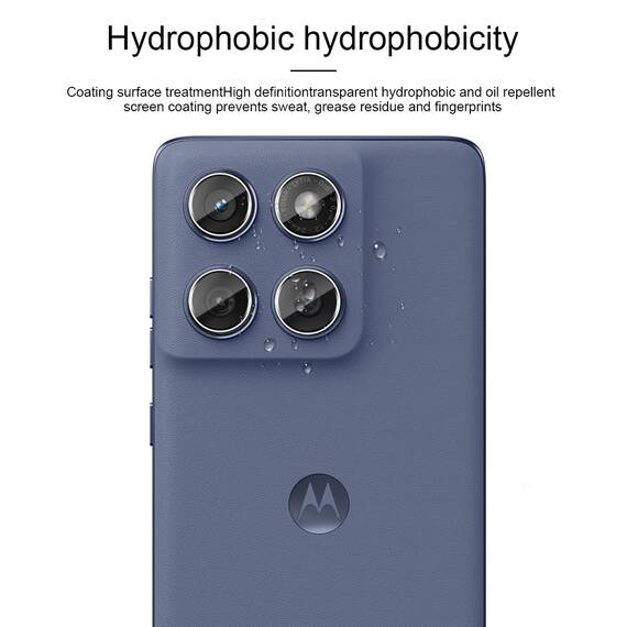 GEEMEE für 2 Stück Motorola Moto Edge 60 Fusion/60 Pro/Edge 60 Kameraschutz für Panzerglas Schutzfolie, 9H Härte HD-Klare Anti- Kratzer Kamera Displayschutz, Blasenfrei Folie Gehärtetes Glas Folie