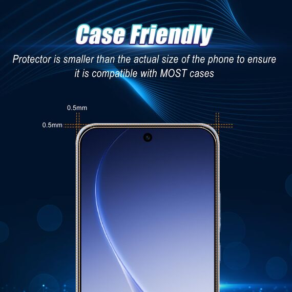 Wookfiss Schutzfolie für OPPO Reno 15 F/15F/15 FS 5G für Panzerglas, 2 Stück Panzerfolie und 2 Stück kameraschutz, 9H Härte, Anti-Kratz, Anti-Bläschen, HD Klar Displayschutz Folie