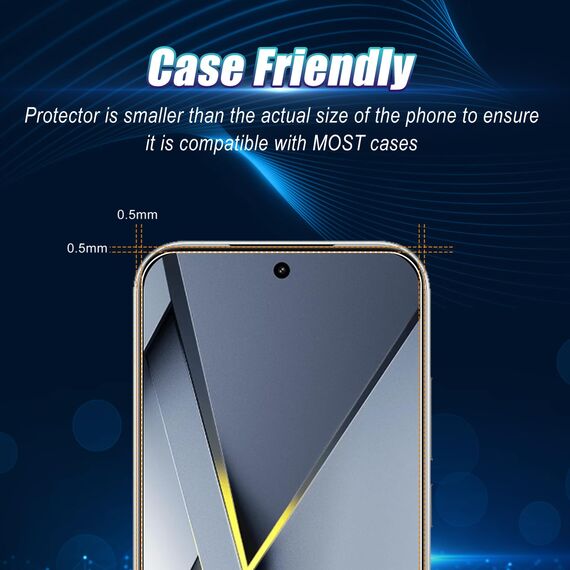 Wookfiss Schutzfolie für Xiaomi POCO F8 Pro für Panzerglas, 2 Stück Panzerfolie und 2 Stück kameraschutz, 9H Härte, Anti-Kratz, Anti-Bläschen, HD Klar Displayschutz Folie
