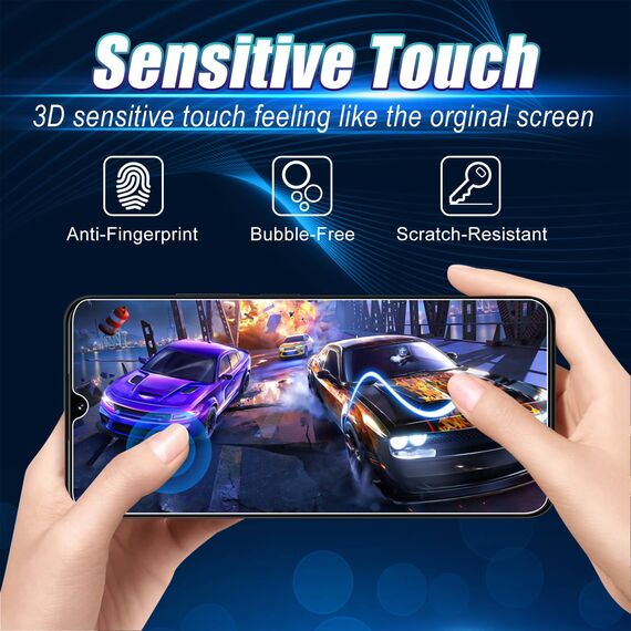 Wookfiss Privacy Schutzfolie für Samsung Galaxy A16 5G für Panzerglas, 2 Stück Sichtschutz Schutzfolie + 2 Stück Kameraschutz, 9H Härte, Anti-Kratz, Anti-Bläschen, Displayschutz