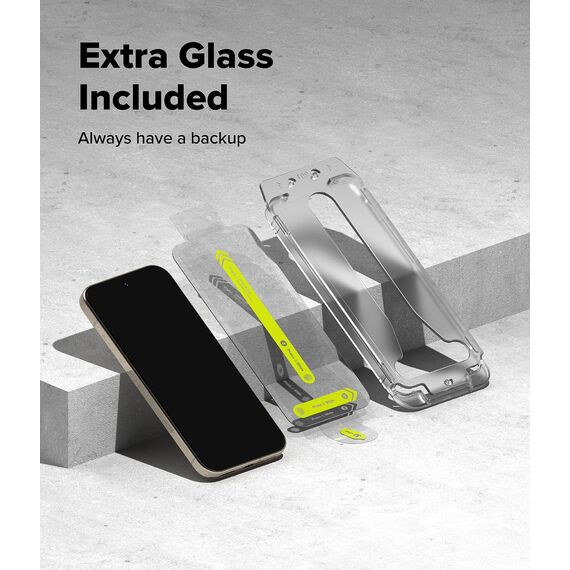 Ringke Easy Slide Glass [2 Stück] Kompatibel mit Google Pixel 10 Pro / 10 Panzerglas Displayschutz mit Installationstool, HD-Qualität 9H Härte Gehärtetes Glas Schutzfolie