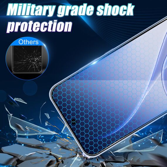 Wookfiss Schutzfolie für OPPO Reno 15 F/15F/15 FS 5G für Panzerglas, 2 Stück Panzerfolie und 2 Stück kameraschutz, 9H Härte, Anti-Kratz, Anti-Bläschen, HD Klar Displayschutz Folie