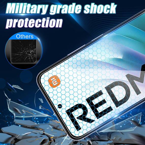Wookfiss Schutzfolie für Xiaomi Redmi 15 4G/5G für Panzerglas, 2 Stück Panzerfolie und 2 Stück kameraschutz, 9H Härte, Anti-Kratz, Anti-Bläschen, HD Klar Displayschutz Folie