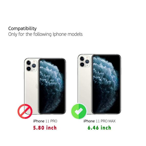 Deppa |2 Stück| Schutzfolie für Iphone 11 Pro Max Full Screen (6.5 Zoll) mit Installationshilfe Glas Folie 3D - Schutzglas, Displayschutz mit Schablone (Iphone 11 Pro Max (6.4'))
