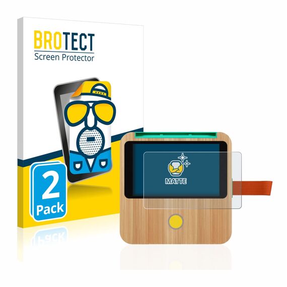 BROTECT Entspiegelungs-Schutzfolie für tigerbox Touch/Touch Plus (2 Stück) Matte Displayschutz-Folie, Anti-Reflex, Anti-Fingerprint