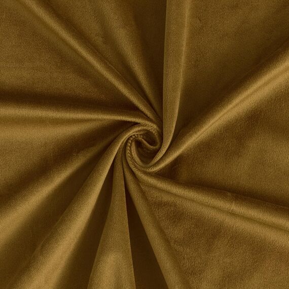 MIULEE Dunkelgold Samtvorhang Ösen 2er Set 140X245, Blickdichte Vorhänge Samt für Deko Schlafzimmer Wohnzimmer, Sehr Weicher Vorhang Verdunkelung Velvet Curtains, Verdunkelnd Samt Gardinen Blickdicht