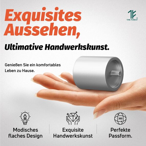 Silber Gardinenstange Vorhangstange Ausziehbar Curtain Rod Gardinenstangen für Fenster Outdoor (Silber, 76 to 152 cm, A2)