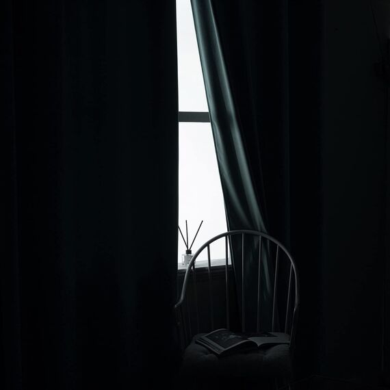 Woaboy Samtvorhänge Verdunkelungsvorhang Gardinen Samt mit Ösen Blickdicht für Wohnzimmer Blackout Curtains Thermovorhang Schalldämmend Schlafzimmer 2er Set 140x245cm (B x H) Turkis