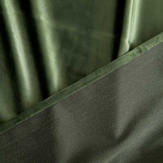 Woaboy Samtvorhänge Grün Verdunkelungsvorhang Gardinen Samt mit Ösen Blickdicht für Wohnzimmer Blackout Curtains Thermovorhang Schalldämmend Schlafzimmer 2er Set 140x225cm (B x H) Matcha Grün